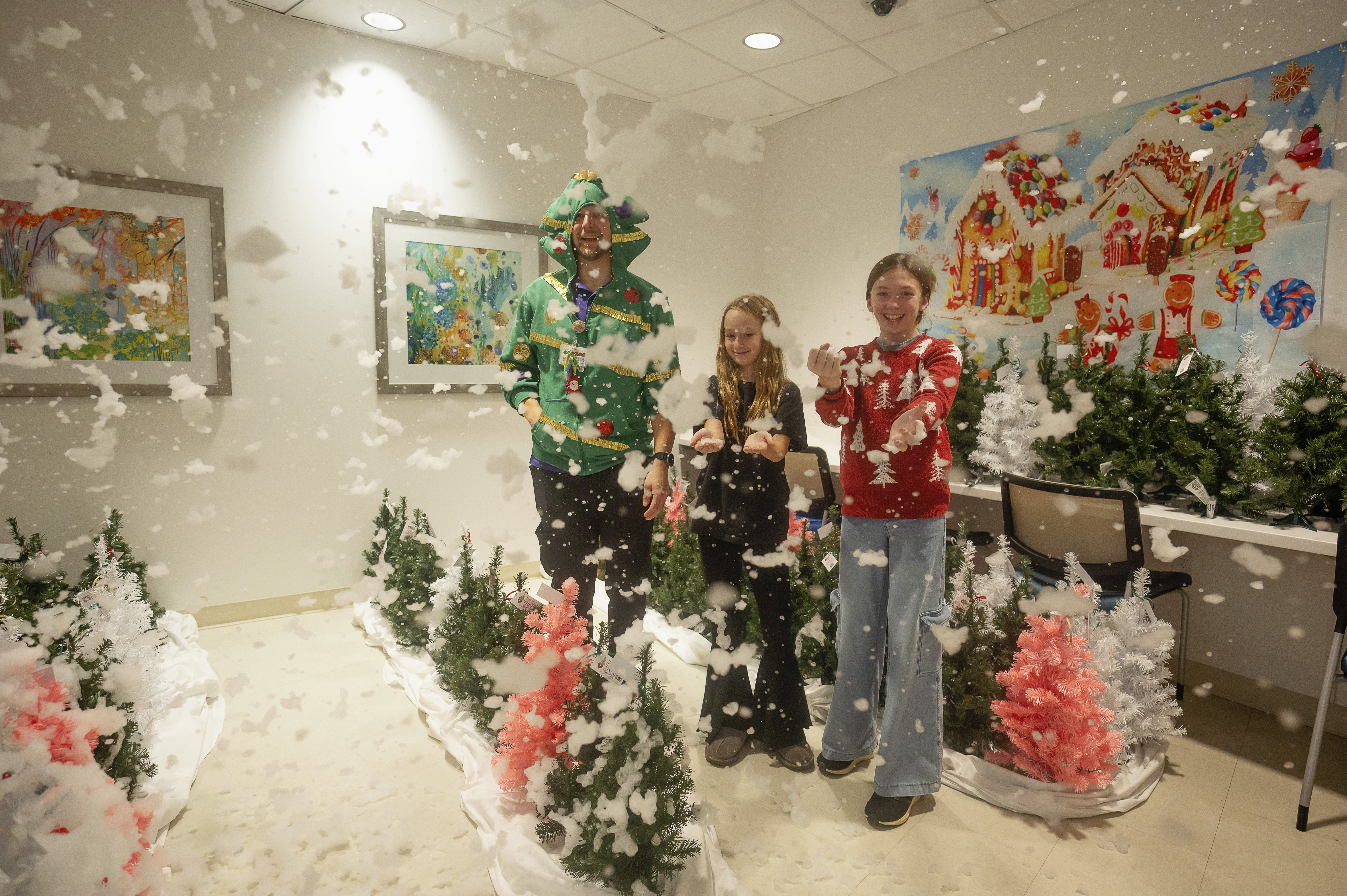 "Behind the scenes of our ministry, from tree donations to actual families receiving their trees."